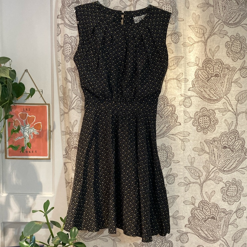 Vintage Style Pink Martini Dress Size M - Picture 1 of 9